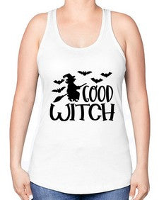 good witch 36# - witch -Racerback Tank