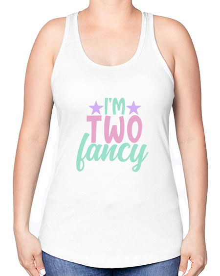 im two fancy Style 121# - kids -Racerback Tank