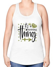 its a sagittarius thing 271# - sagittarius -Racerback Tank