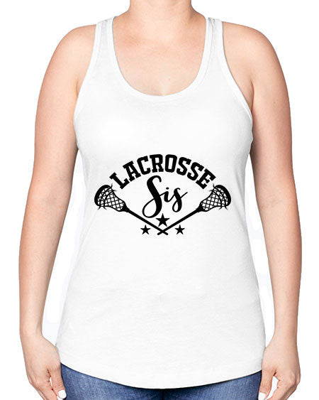lacrosse sis 5# - lacrosse -Racerback Tank