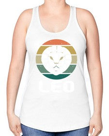 leo 299# - leo -Racerback Tank
