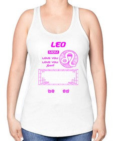 leo 308# - leo -Racerback Tank