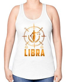 libra 135# - libra -Racerback Tank