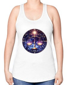 libra 341# - libra -Racerback Tank