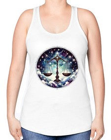 libra 342# - libra -Racerback Tank