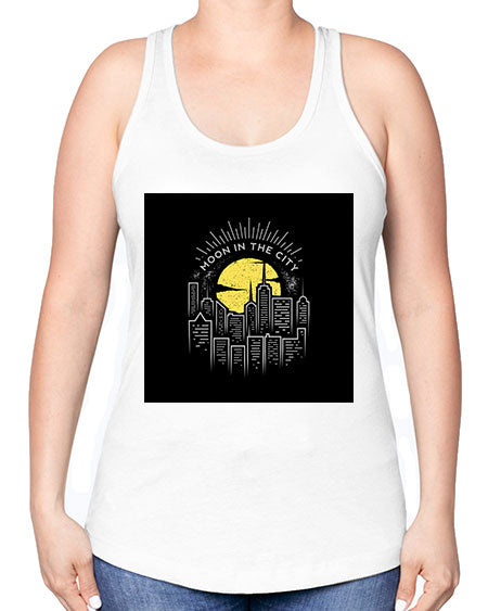 mooninthecity 2# - moon -Racerback Tank