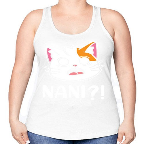 nani271# - anime -Racerback Tank