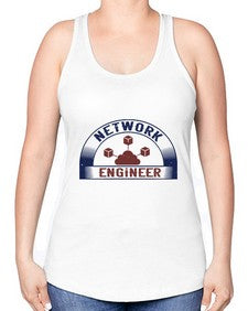 network engineer Style 306# - engineer -Racerback Tank