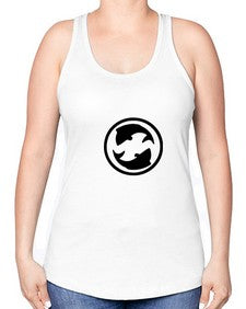 pisces 351# - pisces -Racerback Tank