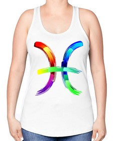 pisces 370# - pisces -Racerback Tank