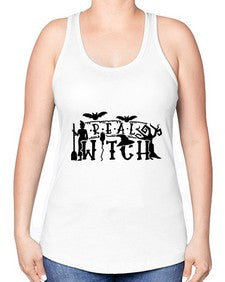 real witch 29# - witch -Racerback Tank