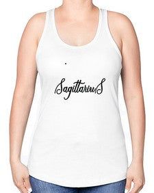 sagittarius 408# - sagittarius -Racerback Tank