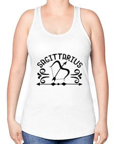 sagittarius 409# - sagittarius -Racerback Tank