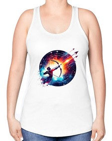 sagittarius 419# - sagittarius -Racerback Tank