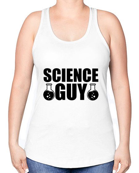 science guy 115# - general science -Racerback Tank