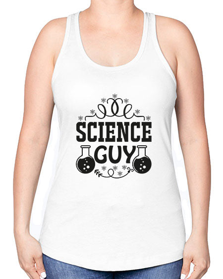 science guy 116# - general science -Racerback Tank