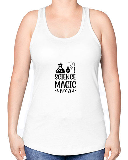 science magic 66# - general science -Racerback Tank