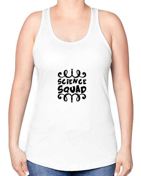 science squad 53# - general science -Racerback Tank