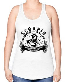 scorpio 29# - scorpio -Racerback Tank
