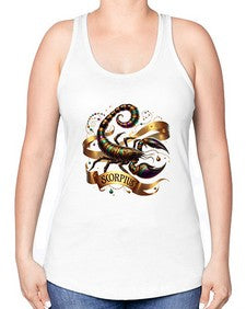 scorpio 459# - scorpio -Racerback Tank