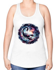 scorpio 461# - scorpio -Racerback Tank