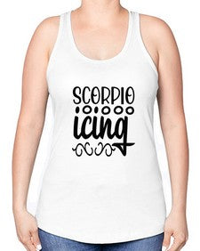 scorpio icing 441# - scorpio -Racerback Tank