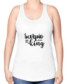 scorpio king 433# - scorpio -Racerback Tank