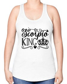 scorpio king 443# - scorpio -Racerback Tank