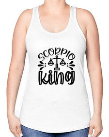 scorpio king 444# - scorpio -Racerback Tank