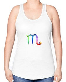 scorpio n 464# - scorpio -Racerback Tank