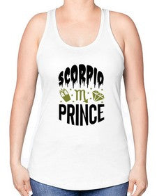 scorpio prince 445# - scorpio -Racerback Tank