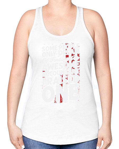 some people only dream of finding an awesome accountant 1415# - accountant -Racerback Tank