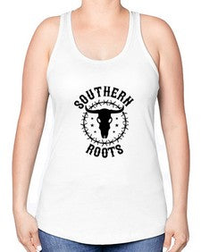 southern roots 1105# - western -Racerback Tank