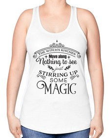 the witch s kitchen 19# - witch -Racerback Tank