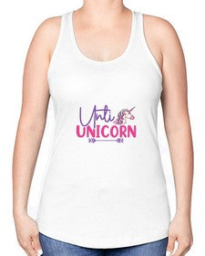 unti unicorn 540# - unicorn -Racerback Tank