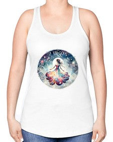 virgo 555# - virgo -Racerback Tank
