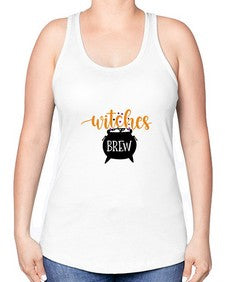 witches brew 6# - witch -Racerback Tank