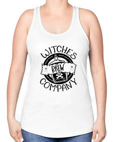 witches brew company 7# - witch -Racerback Tank