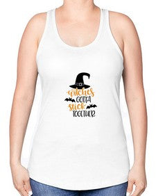 witches gotta stick together 5# - witch -Racerback Tank