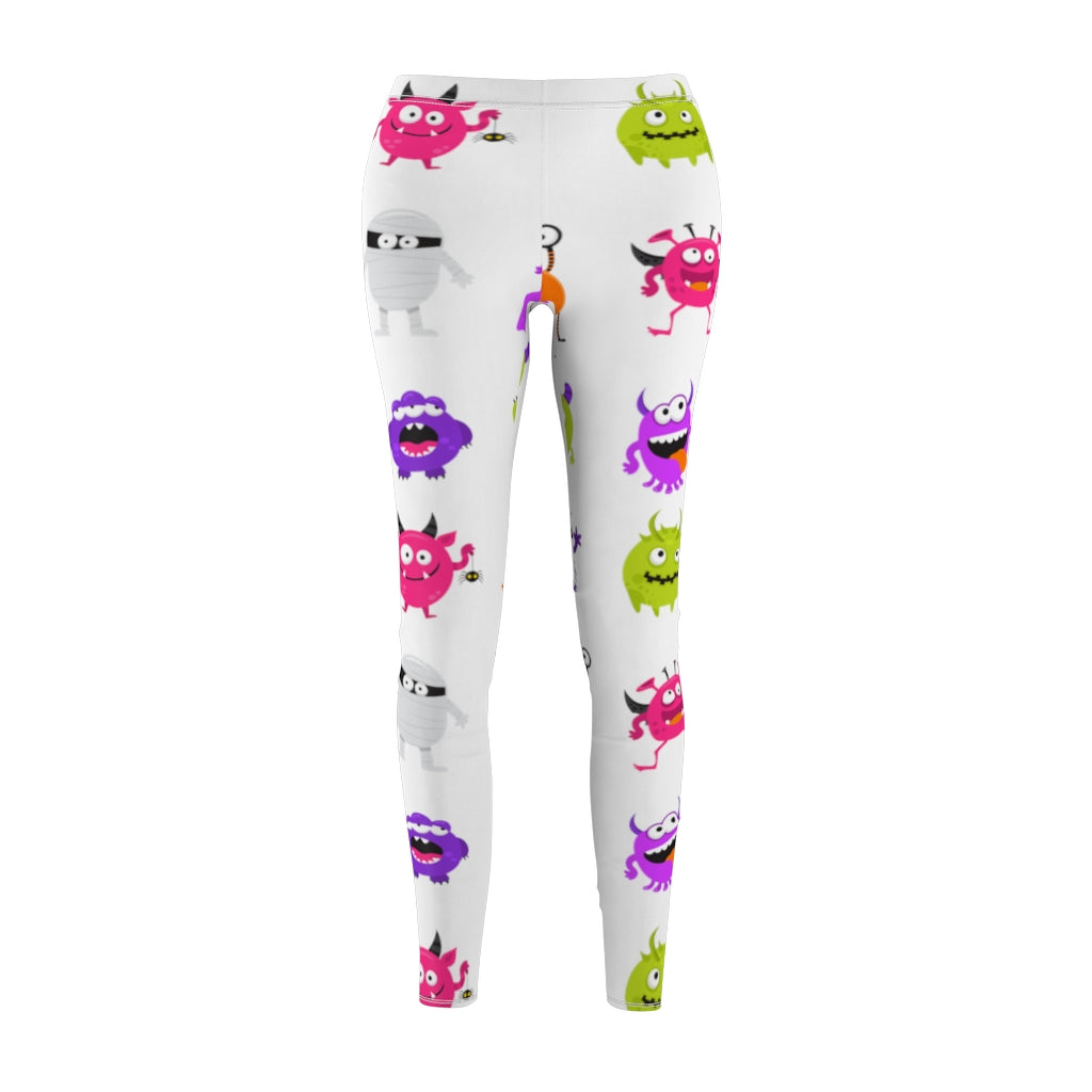Halloween Emoji Print Leggings
