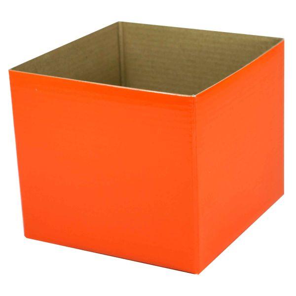 Small Posy Style Gift Box-Orange-Gift boxes