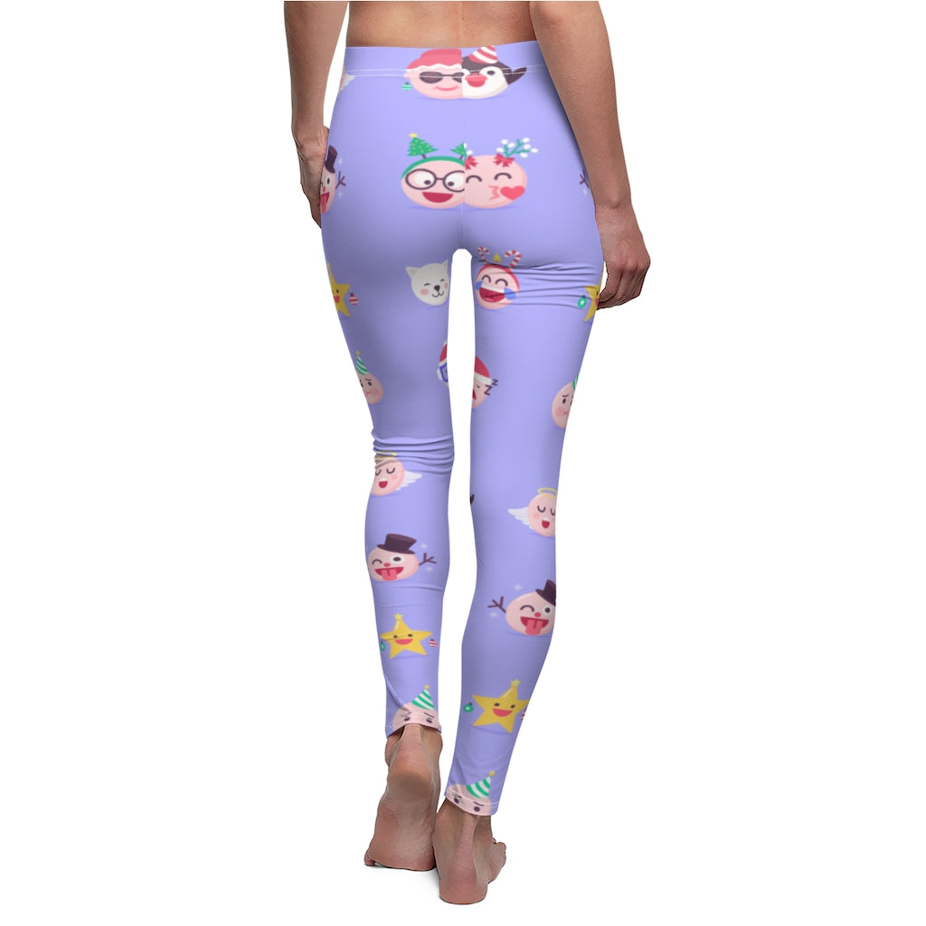 Christmas / Holiday Emoji Leggings
