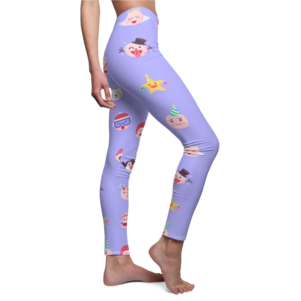 Christmas / Holiday Emoji Leggings