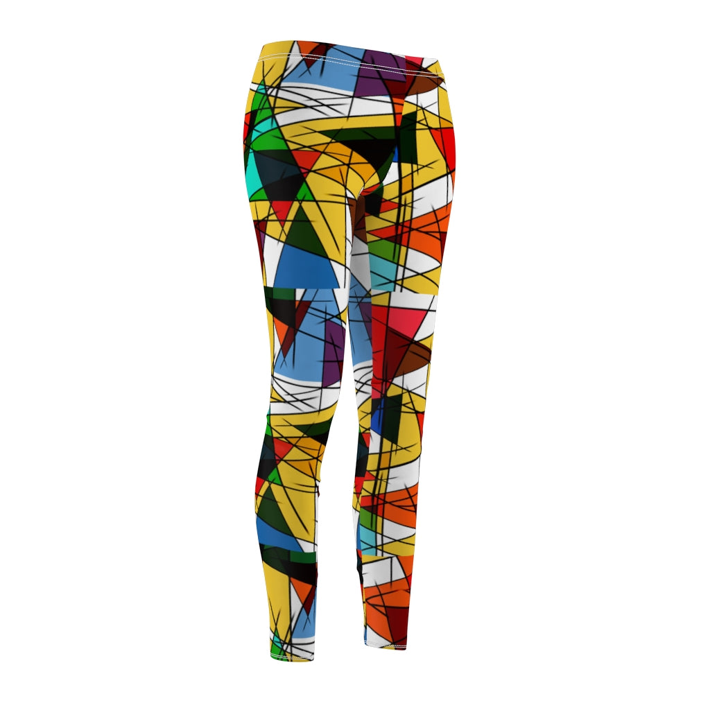 abstract languages Leggings