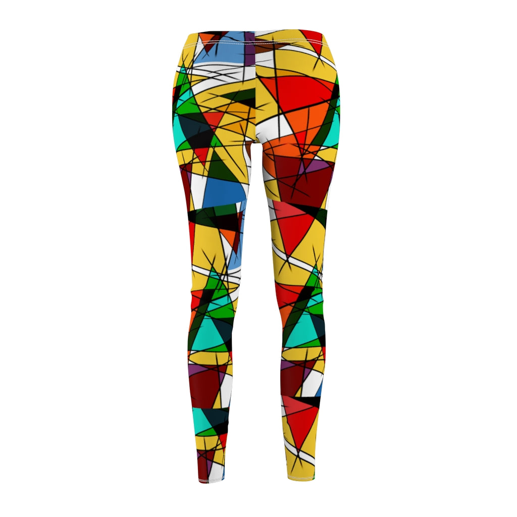 abstract languages Leggings