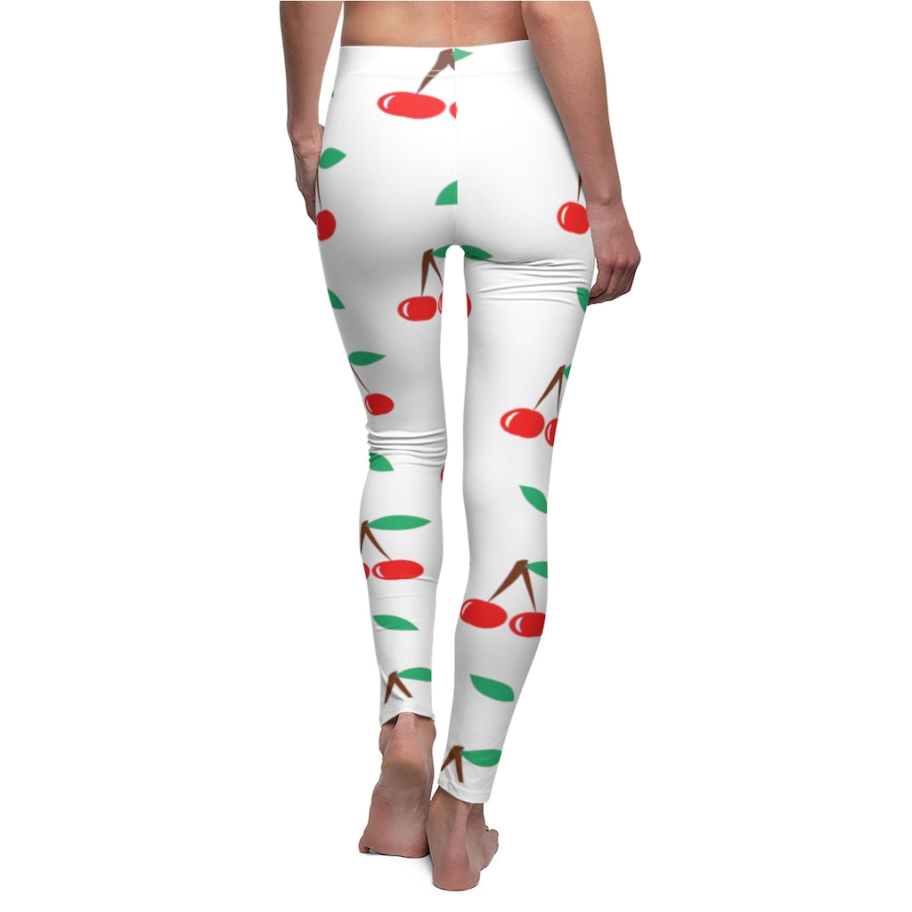 Cherry Pattern Leggings