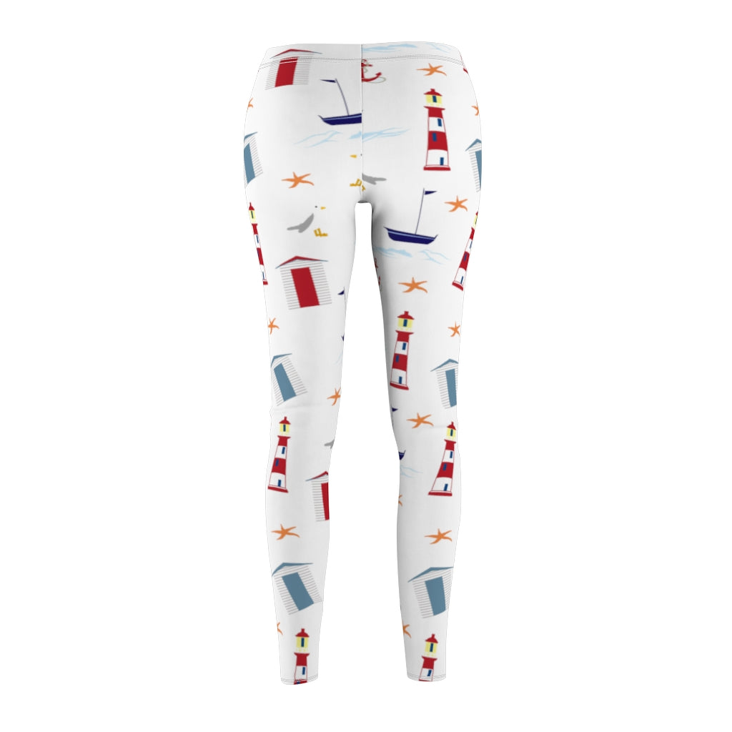 Nautical Pattern Leggings